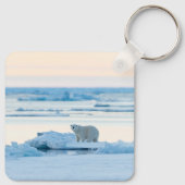 Eis und Schnee | Polar Bear Iceberg Norwegen Schlüsselanhänger (Rückseite)