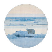Eis und Schnee | Polar Bear Iceberg Norwegen Schneidebrett (Vorderseite)