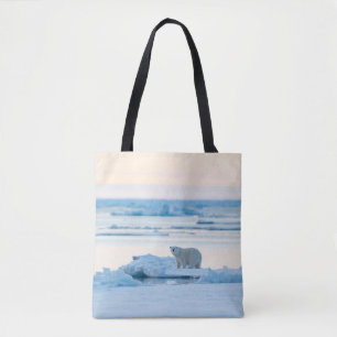 Eis und Schnee Polar Bear Iceberg Norwegen Tasche