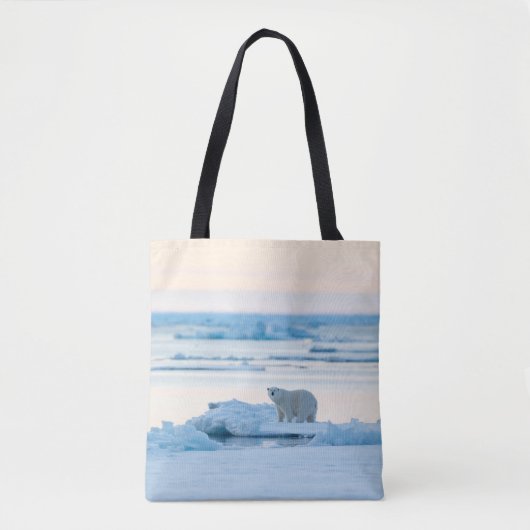 Eis und Schnee | Polar Bear Iceberg Norwegen Tasche (Vorderseite)