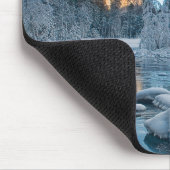 Eis und Schnee | Rime Ice im Yosemite-Tal Mousepad (Ecke)
