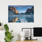 Eis und Schnee | Rime Ice im Yosemite-Tal Poster (Heimbüro)