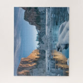 Eis und Schnee | Rime Ice im Yosemite-Tal Puzzle (Vertikal)