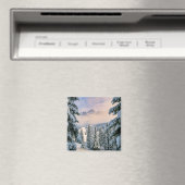 Eis und Schnee | Rosengarten, Deutschland Magnet (In Situ (Geschirrspüler))