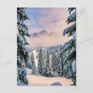 Eis und Schnee Rosengarten, Deutschland Postkarte