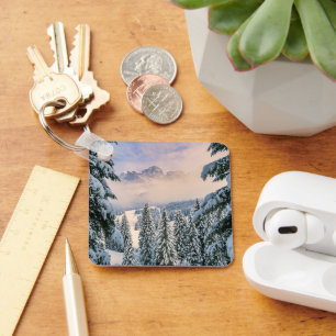 Eis und Schnee   Rosengarten, Deutschland Schlüsselanhänger