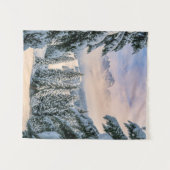 Eis und Schnee | Rosengarten, Deutschland Wandteppich (Vorderseite (Horizontal))