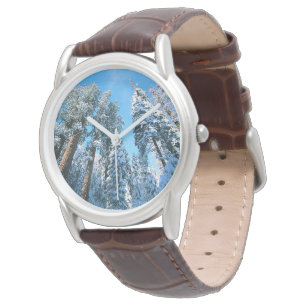 Eis und Schnee Sequoia National Park, Kalifornie Armbanduhr