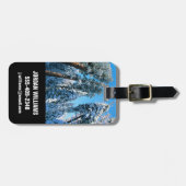 Eis und Schnee | Sequoia National Park, Kalifornie Gepäckanhänger (Vorderseite horizontal)