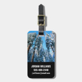 Eis und Schnee | Sequoia National Park, Kalifornie Gepäckanhänger (Vorderseite vertikal)