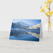 Eis und Schnee | Silverton, Colorado Karte (Gelbe Blume)