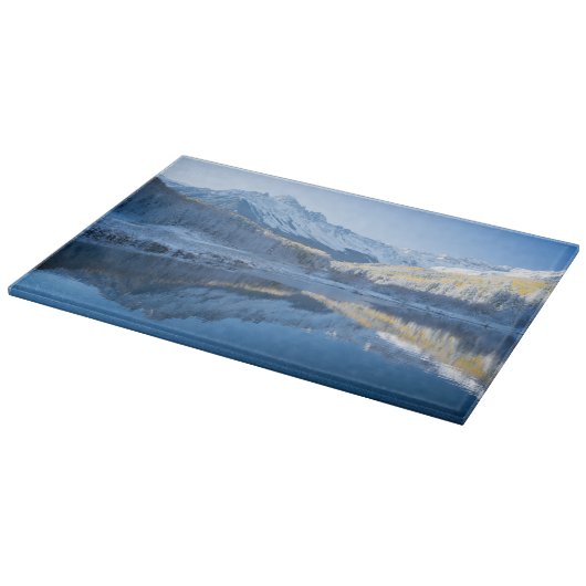 Eis und Schnee | Silverton, Colorado Schneidebrett (Ecke)