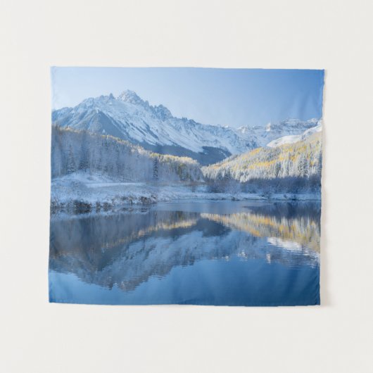 Eis und Schnee | Silverton, Colorado Wandteppich (Vorderseite (Horizontal))