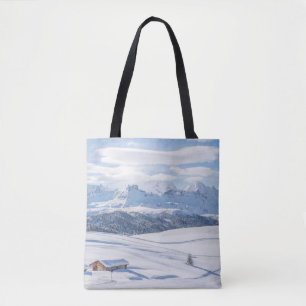 Eis und Schnee Snowscape Europäische Alpen, Ital Tasche
