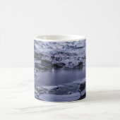 Eis und Schnee | Sólheimajökull Glacier, Island Kaffeetasse (Mittel)