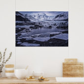 Eis und Schnee | Sólheimajökull Glacier, Island Poster (Küche)