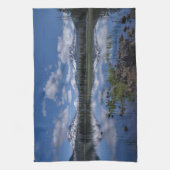 Eis und Schnee | Sparks Lake, Oregon Geschirrtuch (Vertikal)