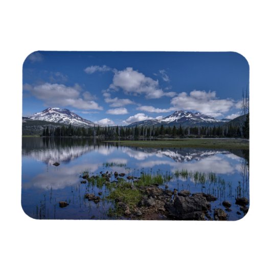 Eis und Schnee | Sparks Lake, Oregon Magnet (Horizontal)