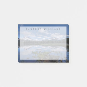 Eis und Schnee   Sparks Lake, Oregon Post-it Klebezettel