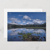 Eis und Schnee | Sparks Lake, Oregon Postkarte (Vorne/Hinten)