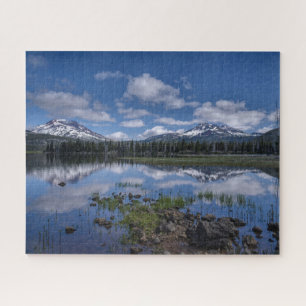 Eis und Schnee   Sparks Lake, Oregon Puzzle