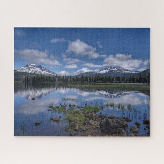 Eis und Schnee | Sparks Lake, Oregon Puzzle (Horizontal)