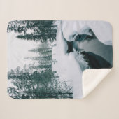 Eis und Schnee | Streit in einer schneebedeckten W Sherpadecke (Vorderseite (Horizontal))