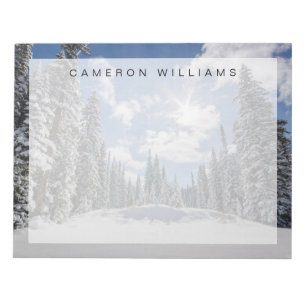 Eis und Schnee Sunrise Winter Snow Alberta, Kana Notizblock