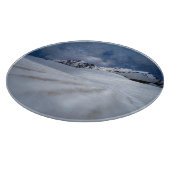 Eis und Schnee | Tateyama-Kurobe, Japan Schneidebrett (Ecke)