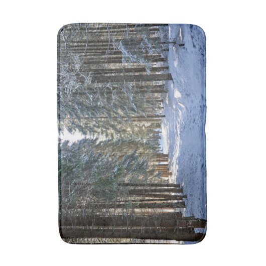 Eis und Schnee | Tatra Mountains, Polen Badematte (Vorderseite Vertikal)