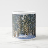 Eis und Schnee | Tatra Mountains, Polen Jumbo-Tasse (Vorderseite)
