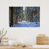 Eis und Schnee | Tatra Mountains, Polen Poster (Küche)