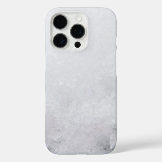 Eis und Schnee texturiert Case-Mate iPhone Hülle (Rückseite)