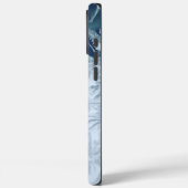 Eis und Schnee texturiert Case-Mate iPhone Hülle (Rückseite / Links)