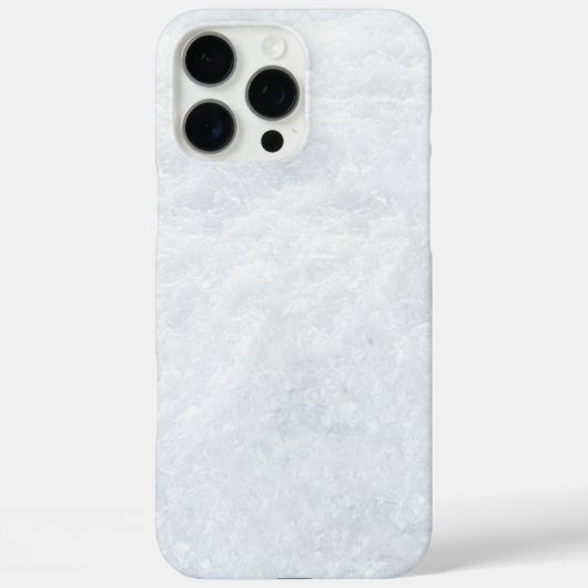 Eis und Schnee texturiert Case-Mate iPhone Hülle (Rückseite)