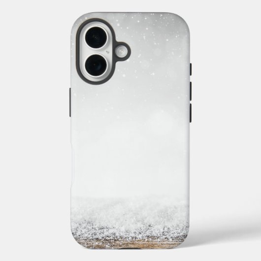 Eis und Schnee texturiert Case-Mate iPhone Hülle (Rückseite)