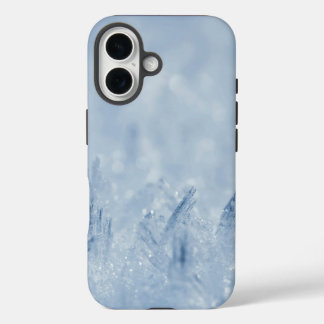 Eis und Schnee texturiert iPhone 16 Hülle