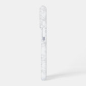 Eis und Schnee texturiert iPhone Hülle (Linke Seite)