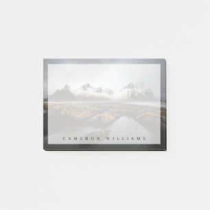 Eis und Schnee Vestrahorn Mountain, Island Post-it Klebezettel