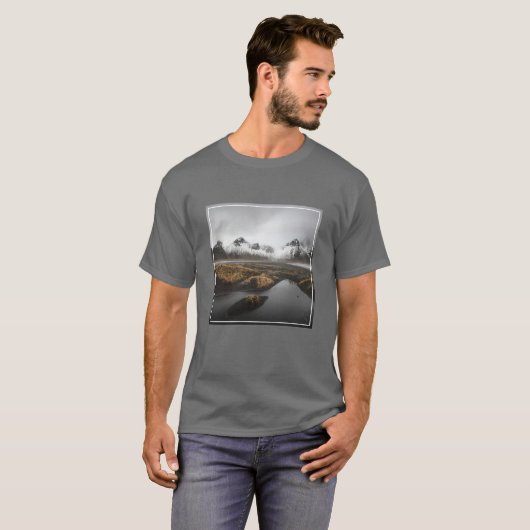 Eis und Schnee | Vestrahorn Mountain, Island T-Shirt (Vorne ganz)