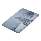 Eis und Schnee | Wald, Schweizer Alpen Magnet (Linke Seite)