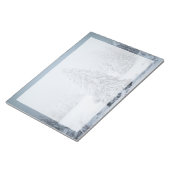 Eis und Schnee | Wald, Schweizer Alpen Notizblock (angewinkelt)