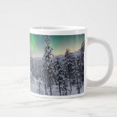 Eis und Schnee | Winterlandschaft, Finnland Jumbo-Tasse (Rechts)