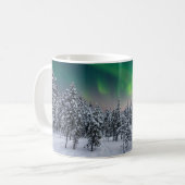 Eis und Schnee | Winterlandschaft, Finnland Kaffeetasse (Vorderseite Links)
