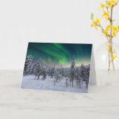 Eis und Schnee | Winterlandschaft, Finnland Karte (Gelbe Blume)