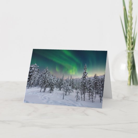 Eis und Schnee | Winterlandschaft, Finnland Karte (Vorderseite)