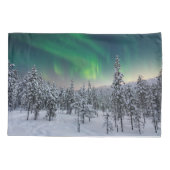 Eis und Schnee | Winterlandschaft, Finnland Kissenbezug (Rückseite)