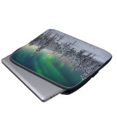 Eis und Schnee | Winterlandschaft, Finnland Laptopschutzhülle (Vorne Knopf)
