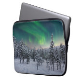 Eis und Schnee | Winterlandschaft, Finnland Laptopschutzhülle (Vorderseite Links)