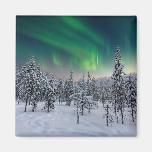 Eis und Schnee Winterlandschaft, Finnland Magnet